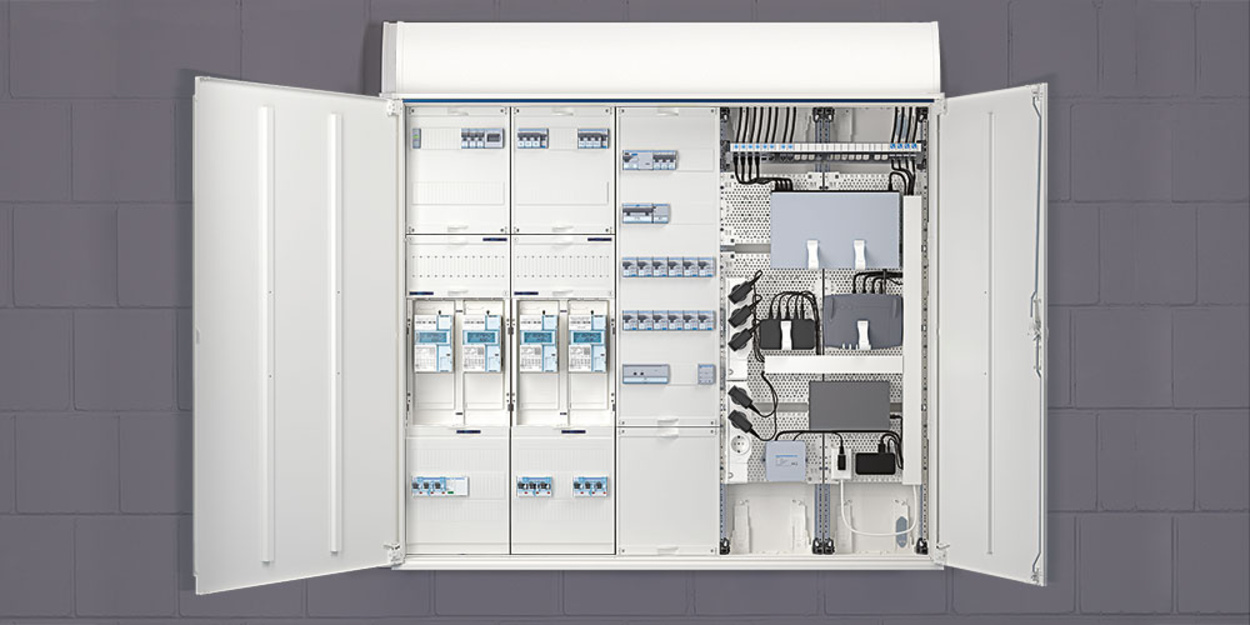Technikzentrale bei JK Elektroanlagen GmbH in Heusenstamm