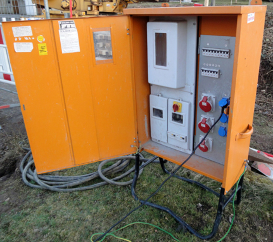 Baustromkasten bei JK Elektroanlagen GmbH in Heusenstamm