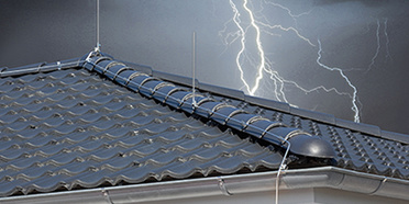 Äußerer Blitzschutz bei JK Elektroanlagen GmbH in Heusenstamm